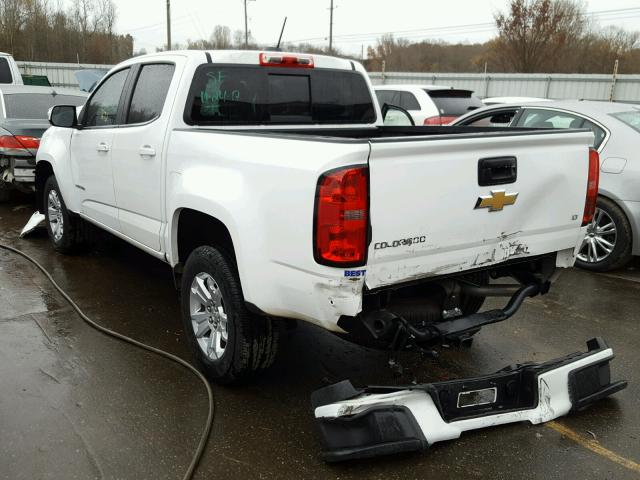 1GCGSCE3XG1291592 - 2016 CHEVROLET COLORADO L WHITE photo 3