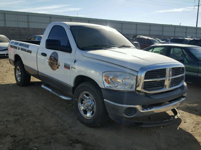 3D7KR26T59G520642 - 2009 DODGE RAM 2500 WHITE photo 1