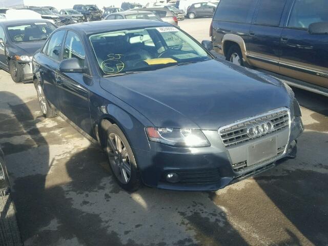 WAUJF78K19N061792 - 2009 AUDI A4 PREMIUM GRAY photo 1