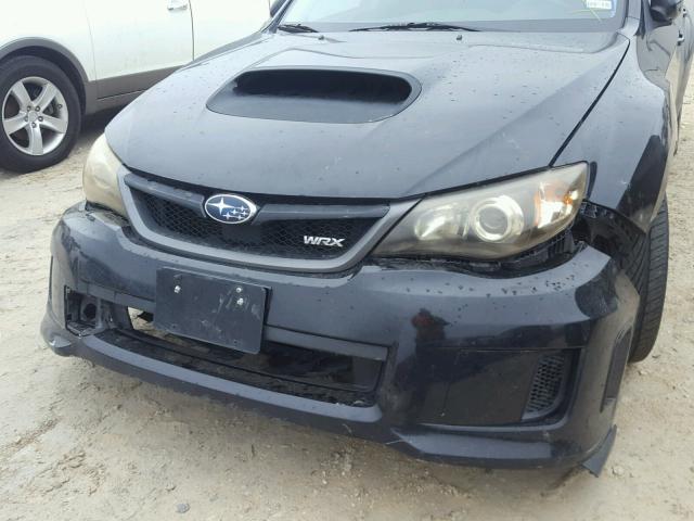 JF1GR7E68BG805500 - 2011 SUBARU IMPREZA WR BLACK photo 9