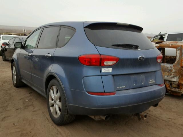 4S4WX85C464427069 - 2006 SUBARU B9 TRIBECA BLUE photo 3