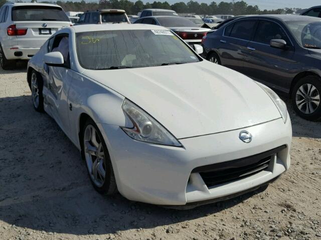 JN1AZ44E99M406620 - 2009 NISSAN 370Z WHITE photo 1