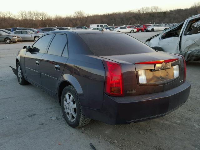 1G6DM57T560183359 - 2006 CADILLAC CTS PURPLE photo 3