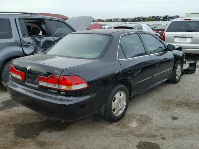 1HGCG16502A016005 - 2002 HONDA ACCORD EX BLACK photo 4