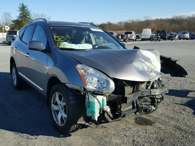 JN8AS5MV0BW689835 - 2011 NISSAN ROGUE S CHARCOAL photo 1