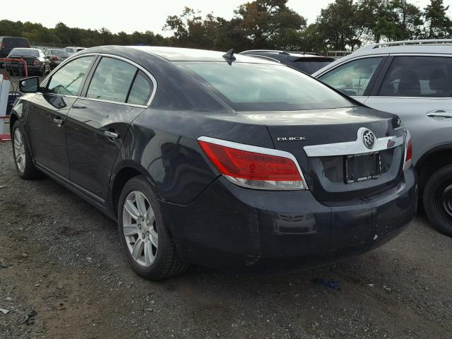 1G4GC5EG0AF120691 - 2010 BUICK LACROSSE C BLACK photo 3