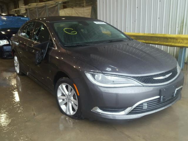 1C3CCCAB9FN694533 - 2015 CHRYSLER 200 LIMITE BROWN photo 1