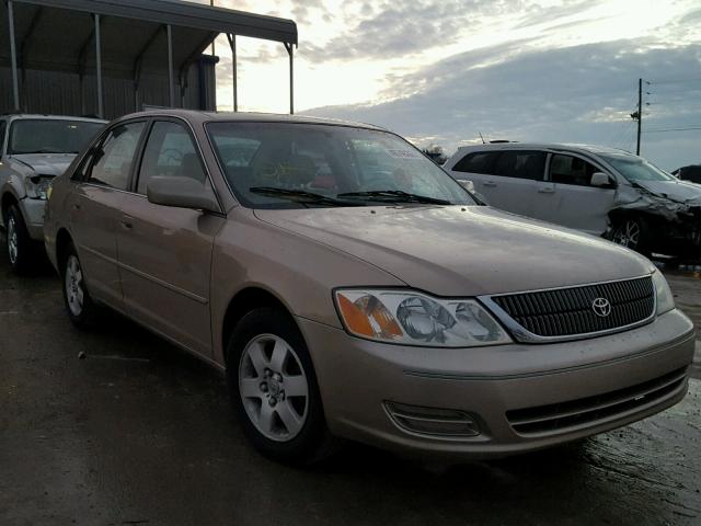 4T1BF28B11U122381 - 2001 TOYOTA AVALON XL TAN photo 1