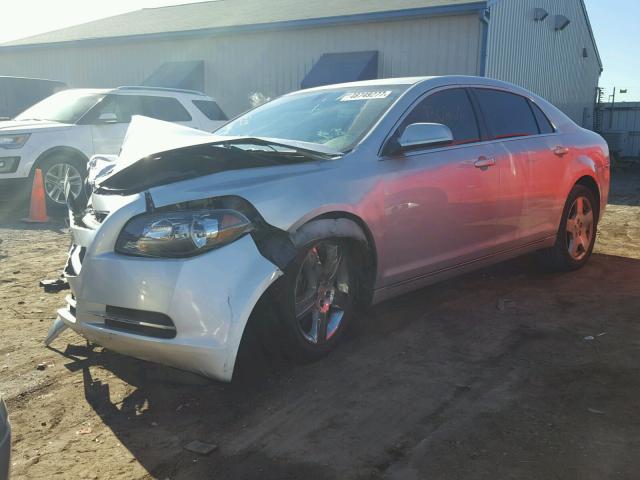 1G1ZD5EU3BF247798 - 2011 CHEVROLET MALIBU 2LT SILVER photo 2