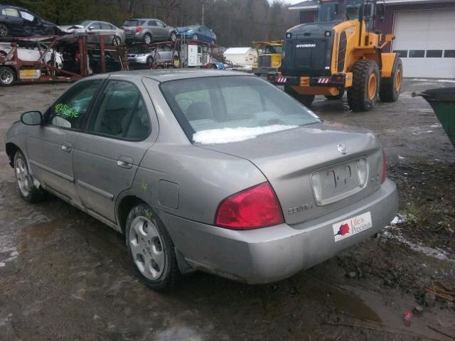 3N1CB51D15L536622 - 2005 NISSAN SENTRA 1.8 SILVER photo 3