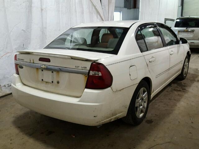 1G1ZT53816F157130 - 2006 CHEVROLET MALIBU LT WHITE photo 4