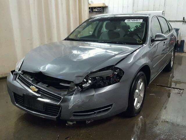 2G1WT55NX79233542 - 2007 CHEVROLET IMPALA LT GRAY photo 2