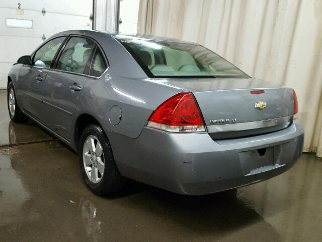 2G1WT55NX79233542 - 2007 CHEVROLET IMPALA LT GRAY photo 3