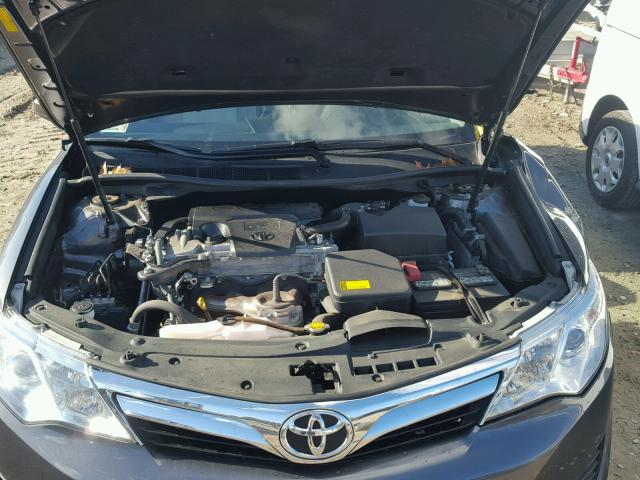 4T4BF1FKXDR287255 - 2013 TOYOTA CAMRY L 黑色 照片 7