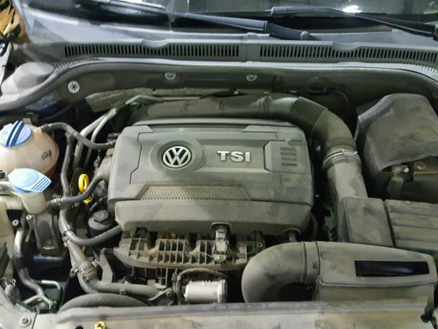 3VWD17AJ3EM423235 - 2014 VOLKSWAGEN JETTA SE 蓝色 照片 7