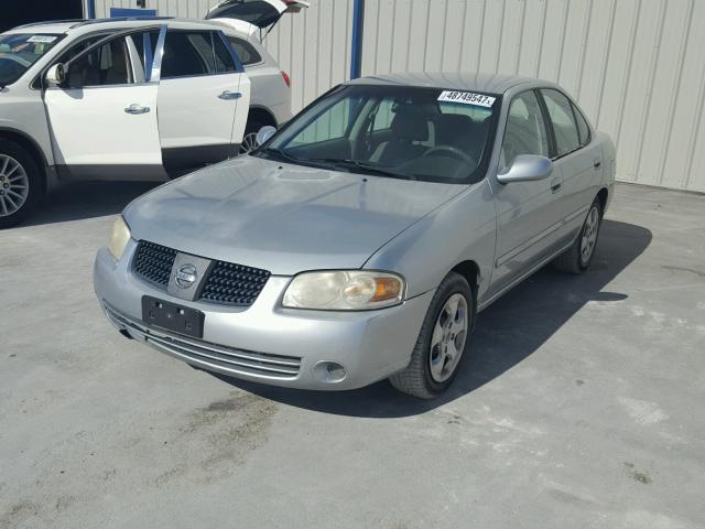 3N1CB51D94L487653 - 2004 NISSAN SENTRA 1.8 SILVER photo 2