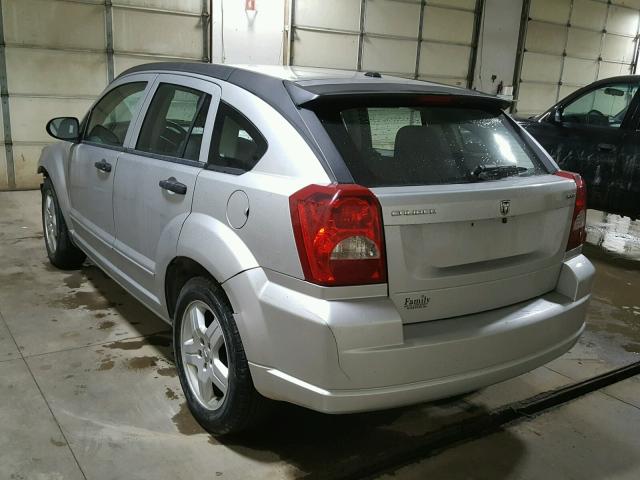 1B3HB48BX8D667223 - 2008 DODGE CALIBER SX SILVER photo 3