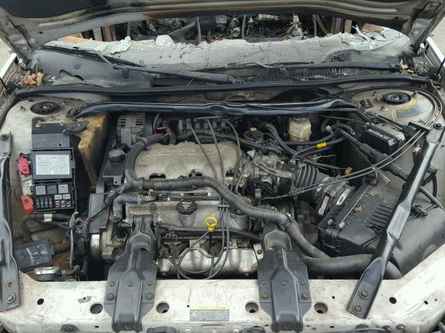 2G1WF55E229349625 - 2002 CHEVROLET IMPALA SILVER photo 7