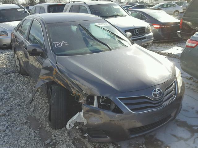 4T4BF3EK5BR169334 - 2011 TOYOTA CAMRY BASE GRAY photo 1