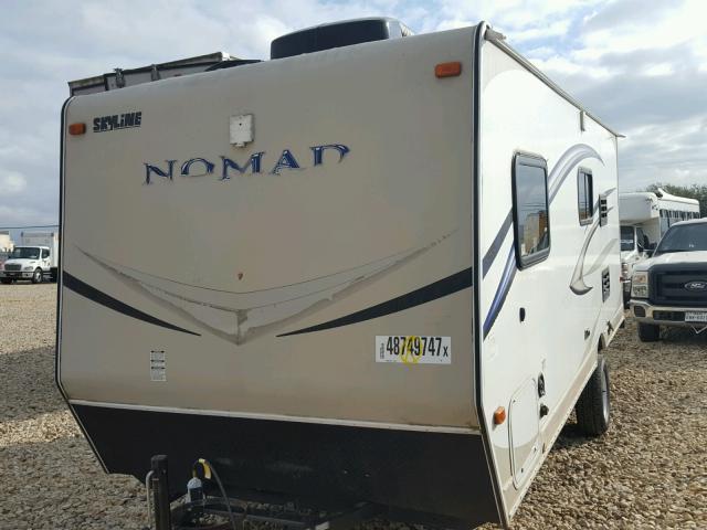 1SE200H19DC001005 - 2013 NOMA TRAILER TWO TONE photo 2