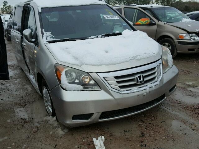 5FNRL38768B037536 - 2008 HONDA ODYSSEY EX SILVER photo 1