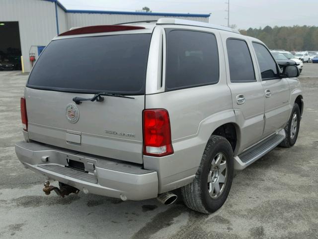 1GYEK63N24R130285 - 2004 CADILLAC ESCALADE L BEIGE photo 4