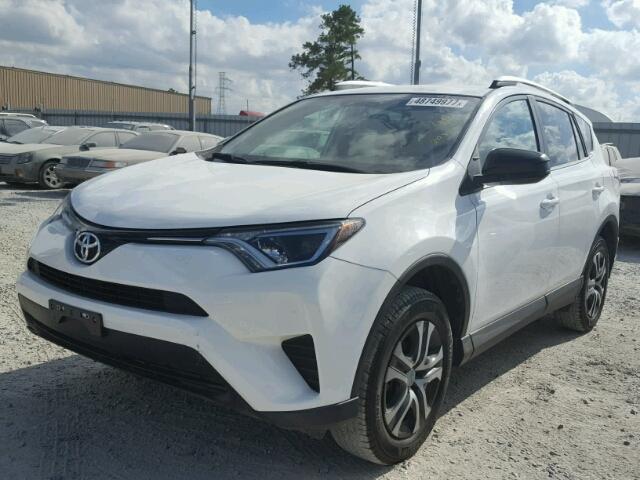 2T3ZFREV5GW302324 - 2016 TOYOTA RAV4 LE WHITE photo 2