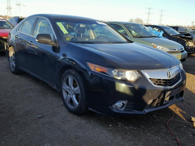 JH4CU2F67BC014292 - 2011 ACURA TSX BLACK photo 1