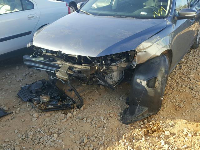 1VWAP7A33DC034422 - 2013 VOLKSWAGEN PASSAT S ვერცხლისფერი ფოტო 9