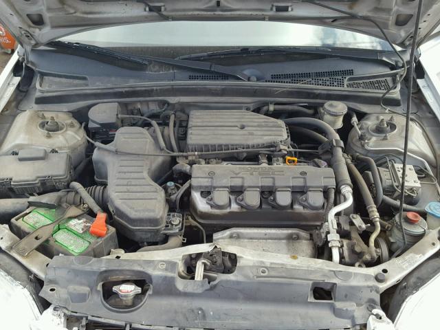 1HGES26731L054751 - 2001 HONDA CIVIC EX SILVER photo 7