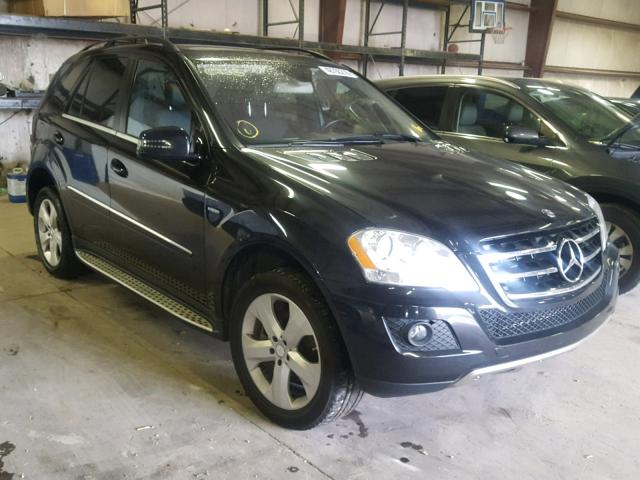 4JGBB2FB3BA740433 - 2011 MERCEDES-BENZ ML 350 BLU BLACK photo 1