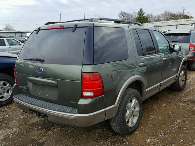 1FMZU74K44ZA11824 - 2004 FORD EXPLORER E GREEN photo 4