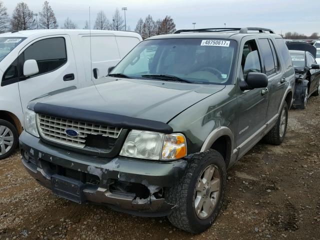 1FMZU74K44ZA11824 - 2004 FORD EXPLORER E GREEN photo 9