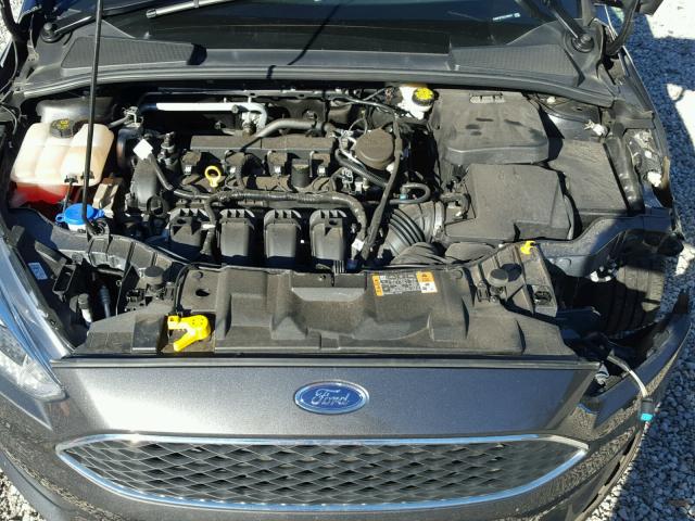 1FADP3F2XGL293041 - 2016 FORD FOCUS SE GRAY photo 7