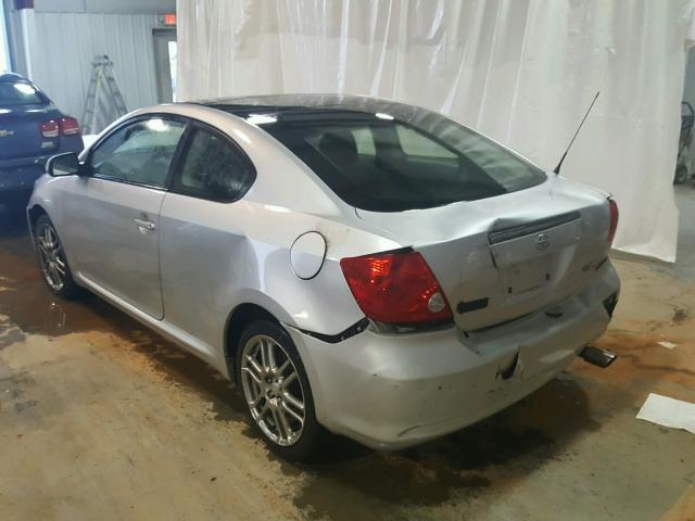 JTKDE167260128741 - 2006 TOYOTA SCION TC 银色 照片 3