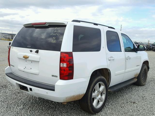 1GNFC13037R329808 - 2007 CHEVROLET TAHOE C150 WHITE photo 4