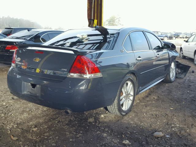 2G1WU57M091125160 - 2009 CHEVROLET IMPALA LTZ GRAY photo 4