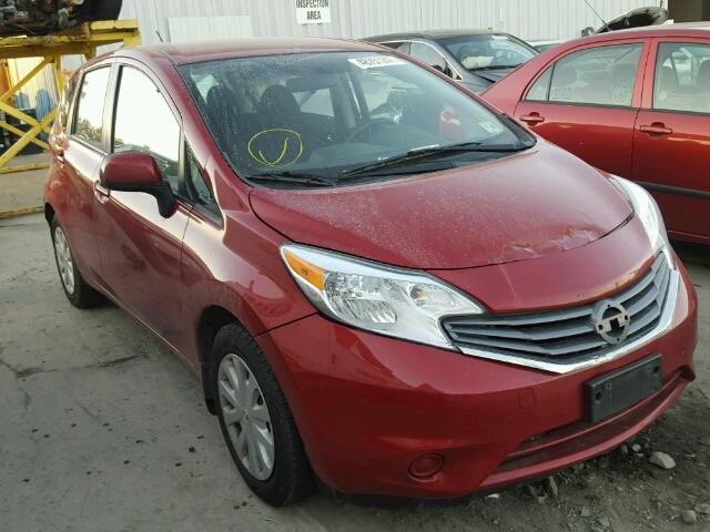 3N1CE2CP4EL401244 - 2014 NISSAN VERSA NOTE RED photo 1