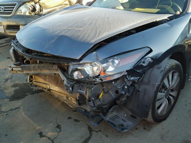 1HGCS1B36CA013534 - 2012 HONDA ACCORD LX GRAY photo 9