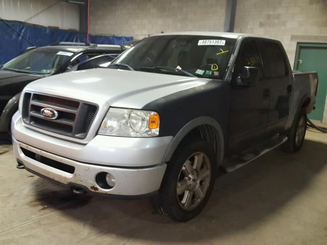 1FTPW145X6KA64679 - 2006 FORD F150 SUPER SILVER photo 2