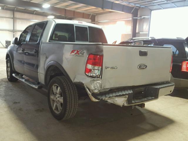 1FTPW145X6KA64679 - 2006 FORD F150 SUPER SILVER photo 3