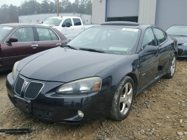 2G2WC55C071177894 - 2007 PONTIAC GRAND PRIX BLACK photo 2