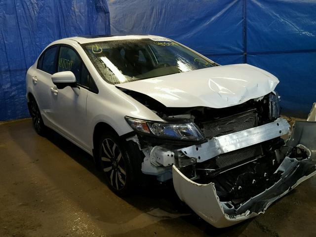 19XFB2F91FE227929 - 2015 HONDA CIVIC EXL 白色 照片 1