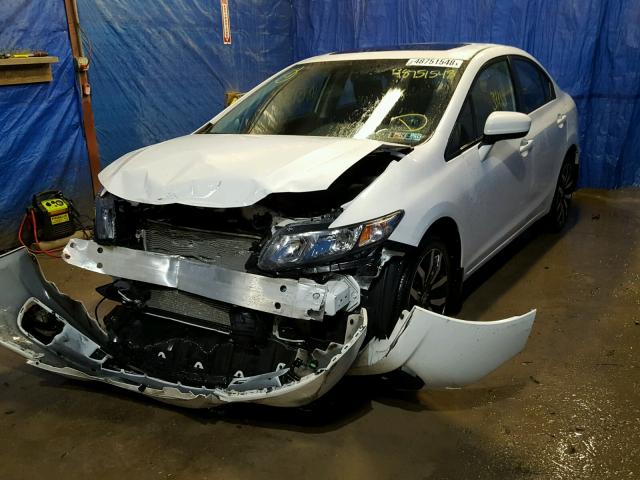 19XFB2F91FE227929 - 2015 HONDA CIVIC EXL 白色 照片 2