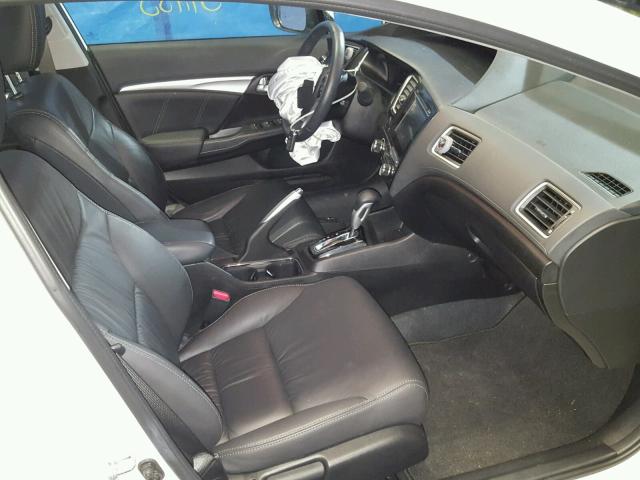 19XFB2F91FE227929 - 2015 HONDA CIVIC EXL 白色 照片 5