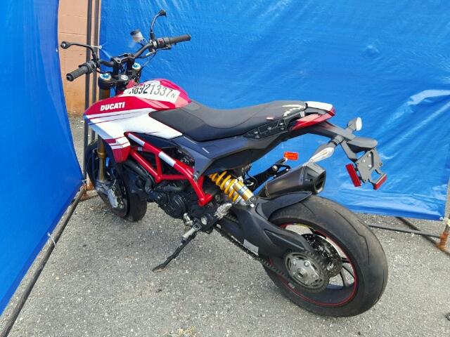 ZDM1YBJS2HB013544 - 2017 DUCATI HYPERMOTAR RED photo 3