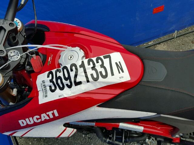 ZDM1YBJS2HB013544 - 2017 DUCATI HYPERMOTAR RED photo 5