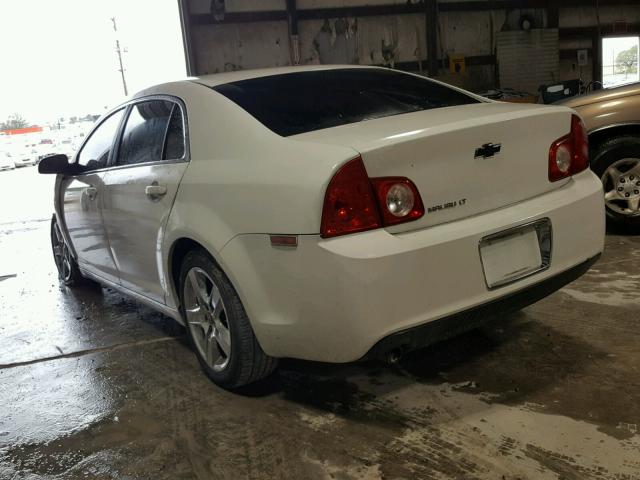 1G1ZC5EB4AF178555 - 2010 CHEVROLET MALIBU 1LT WHITE photo 3