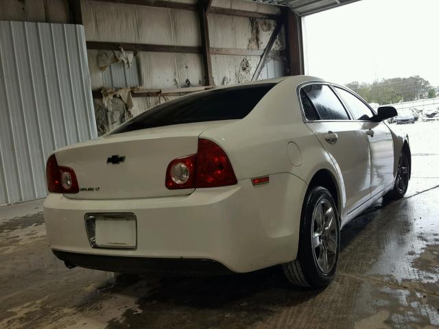 1G1ZC5EB4AF178555 - 2010 CHEVROLET MALIBU 1LT WHITE photo 4