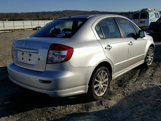 JS2YC415385103221 - 2008 SUZUKI SX4 CONVEN SILVER photo 4